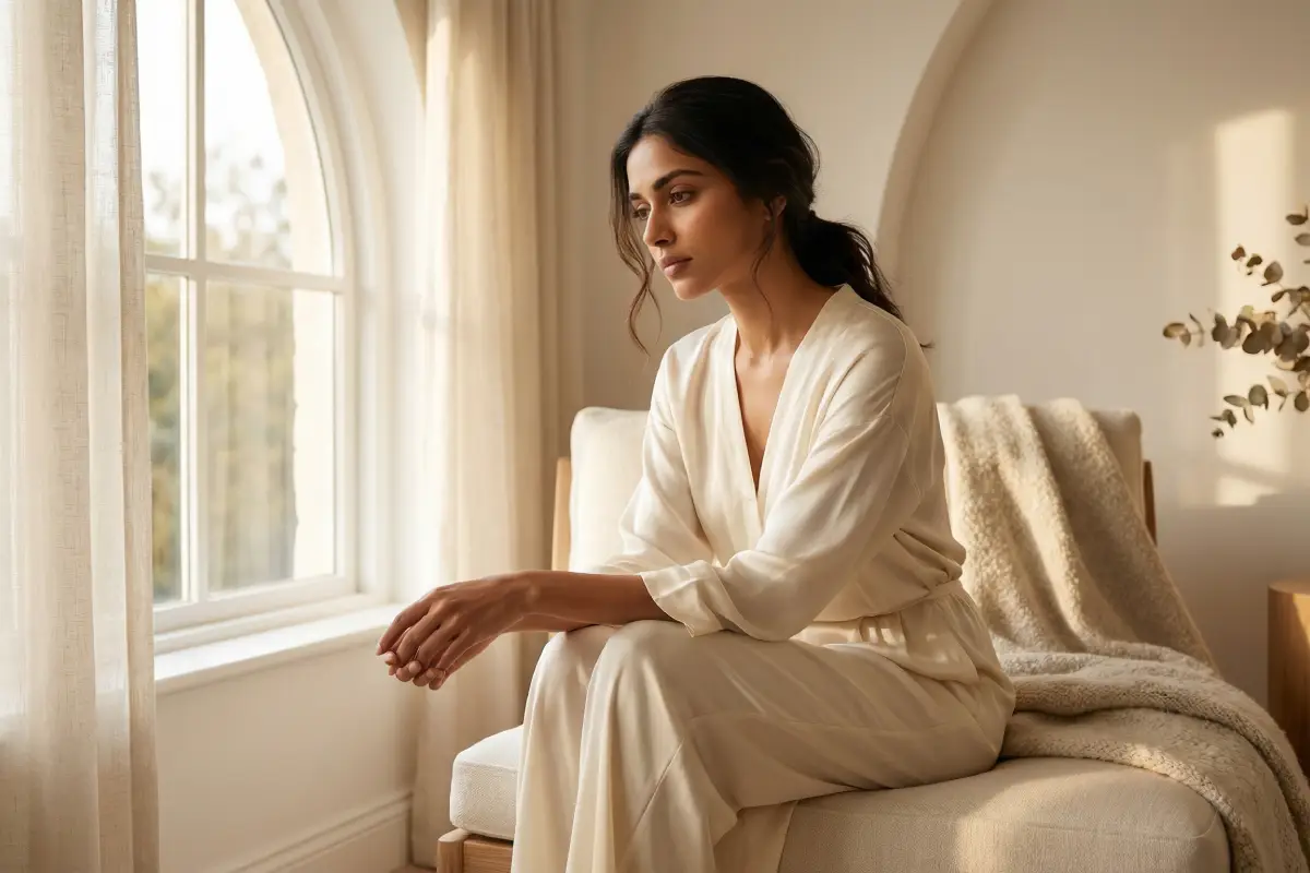 women listening service